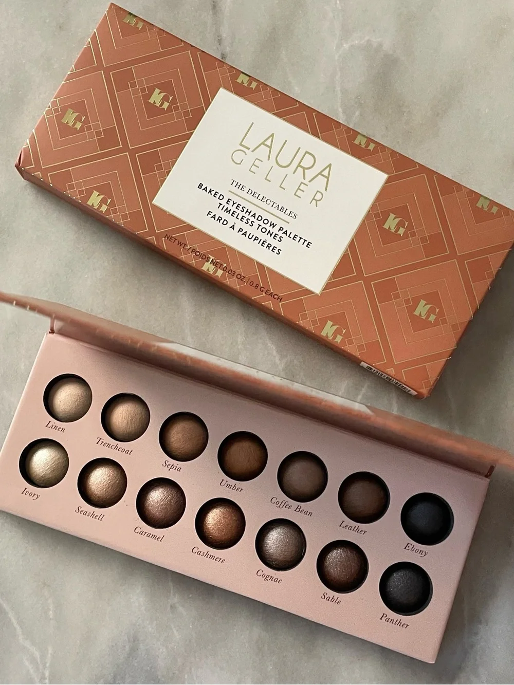 Laura Geller The Delectables Baked Eyeshadow Palette Timeless Tones